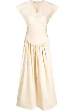 Tory Burch Tied-waist wrapped dress