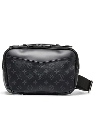 Louis Vuitton 2016 pre-owned Monogram Eclipse Explorer PM Shoulder Bag -  Farfetch