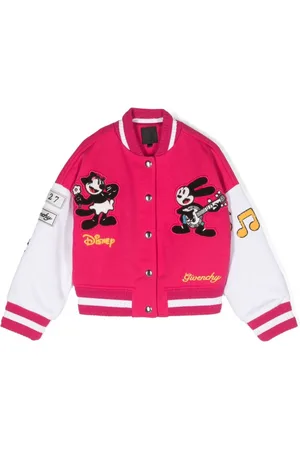 Cat Bomber Jacket in Pink - Jellymallow