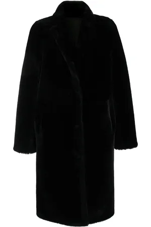 YVES SALOMON High neck coat