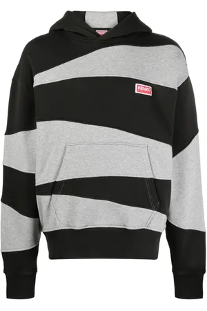 Kenzo Panelled cotton hoodie