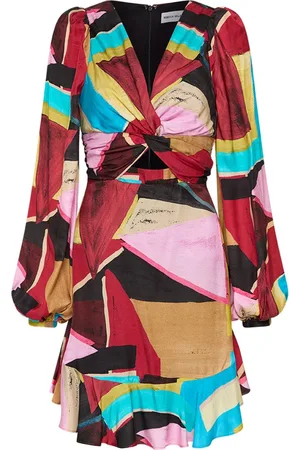 Rebecca Vallance Bastille abstract-print minidress