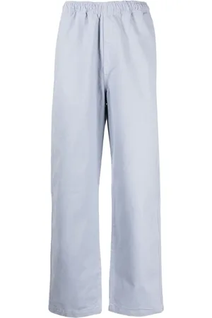STUSSY Elasticated-waist straight-leg trousers