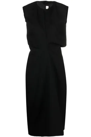 Quira Fitted-waist sleeveless dress