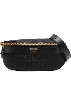 Moschino Logo-jacquard belt bag
