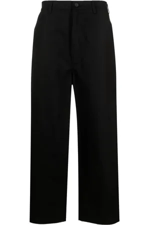 Comme des Garçons Cropped cotton trousers