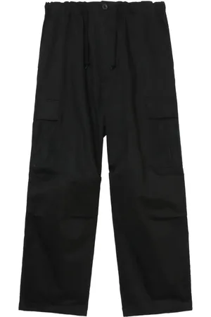 Comme des Garçons Wide-leg cotton cargo trousers