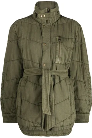 Zadig & Voltaire Kalice belted quilted jacket