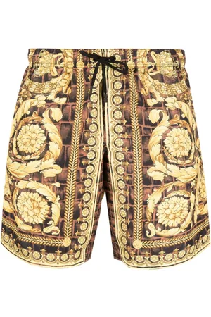 MCM Monogram-print Drawstring Swim Shorts - Farfetch