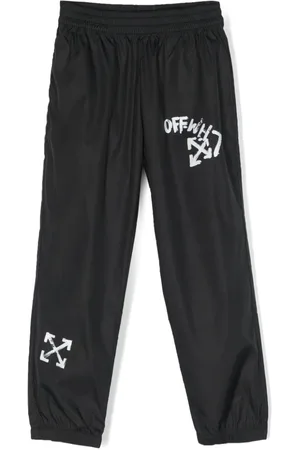 OFF-WHITE Logo-print tracksuit bottoms