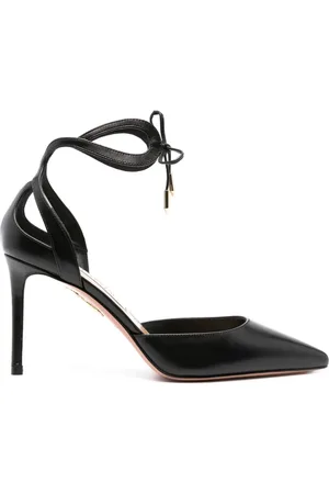 Aquazzura Tessa 105mm leather pumps