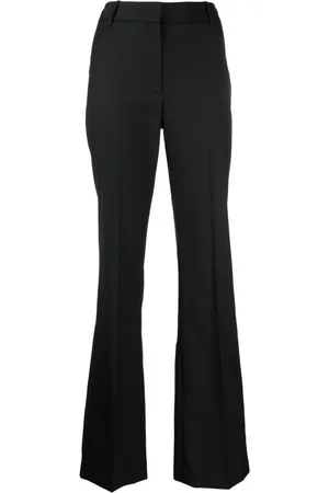 NILI LOTAN High-waist wool tailored-cut trousers