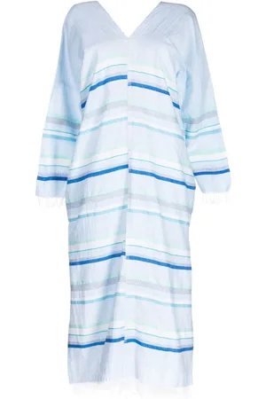 Lemlem Ruki stripe-print dress