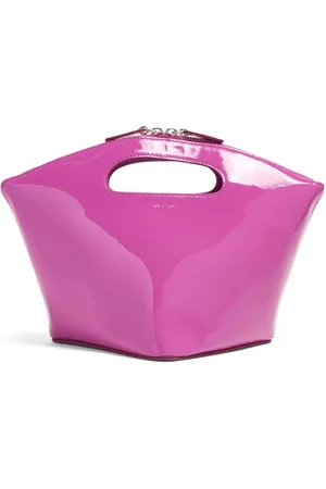By Far Rubik patent-leather tote bag