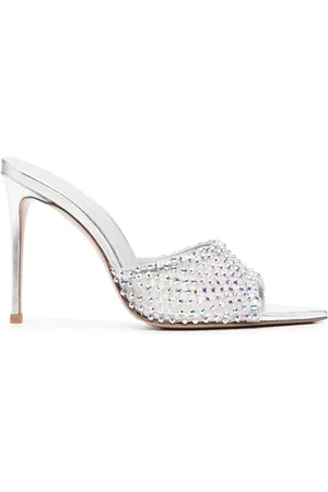 LE SILLA Gilda 110mm crystal-embellished sandals