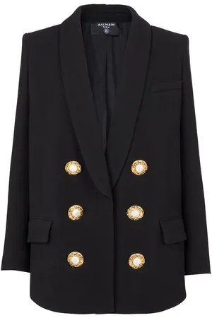 Balmain Button-fastening double-breasted jacket