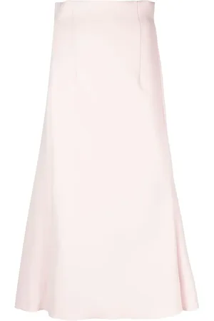 Serafini Pleated midi skirt
