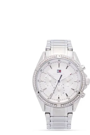 Tommy Hilfiger Crystal-bezel quartz 39mm