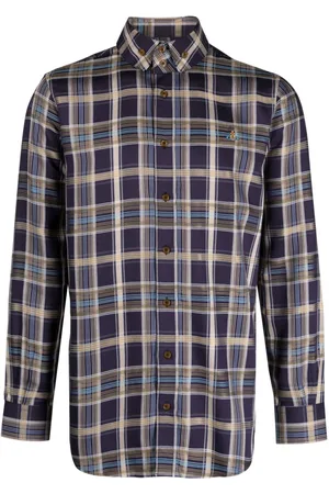 Vivienne Westwood Check-print long-sleeve shirt