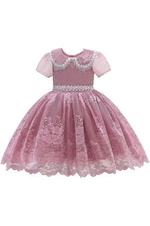 Tulleen Dolly lace-embroidery dress
