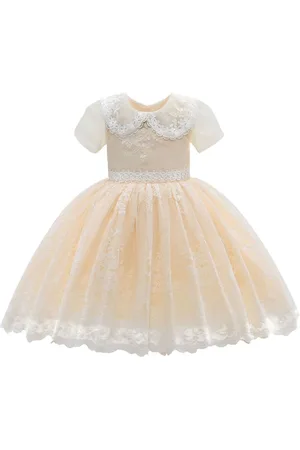 Tulleen Dolly lace-embroidery dress