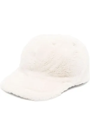 YVES SALOMON Shearling baseball cap