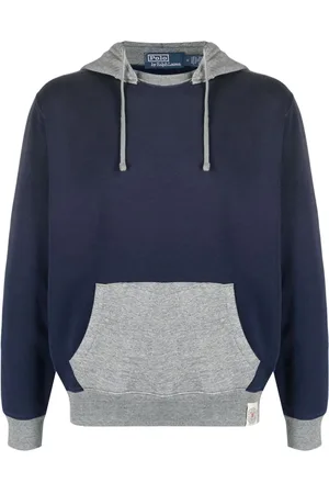 Ralph Lauren Two-tone mélange-effect hoodie