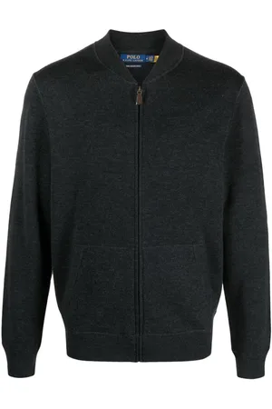 Ralph Lauren Zip-up felted wool jumper