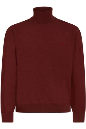 Etro Pegaso-embroidered high-neck jumper