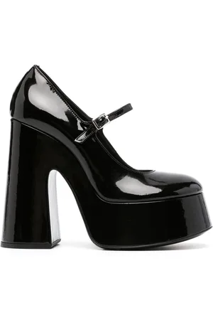 vic matiè 145mm patent leather sandals