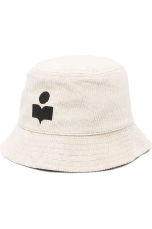Isabel Marant Logo-embroidered ribbed bucket hat