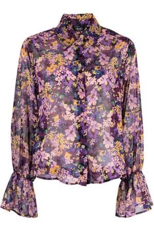 Liu Jo Floral-print long-sleeve shirt
