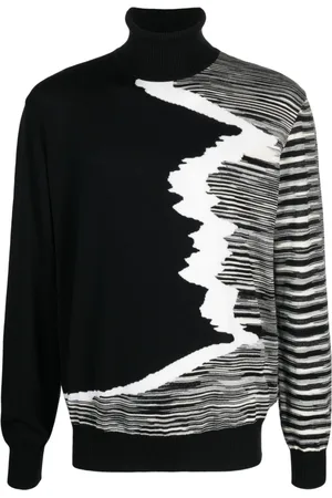 Missoni Stripe-pattern roll-neck jumper
