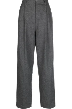 Totême Double-pleated tailored trousers