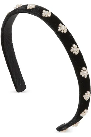 Jennifer Behr Maggie pearl-embellished headband