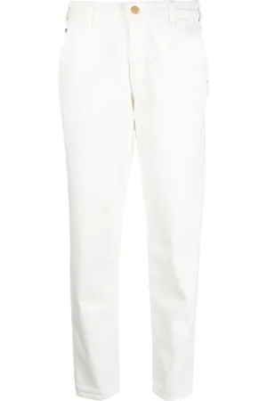 Emporio Armani Mid-rise straight-leg trousers