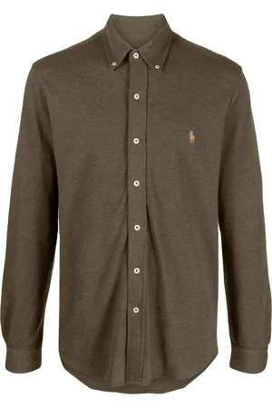 Ralph Lauren Horseferry-embroidered cotton shirt