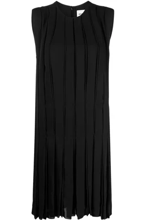 Khaite Fully-pleated silk dress