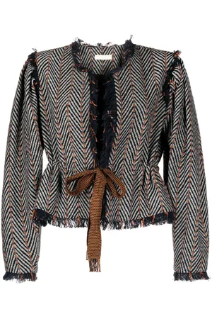 ULLA JOHNSON Ames herringbone tweed jacket