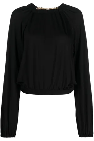 Roberto Cavalli Chain-link cut-out top