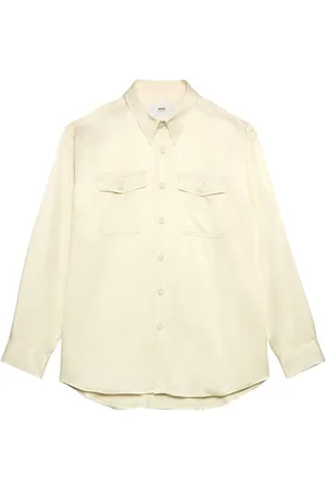 Ami Pointed-collar long-sleeve shirt