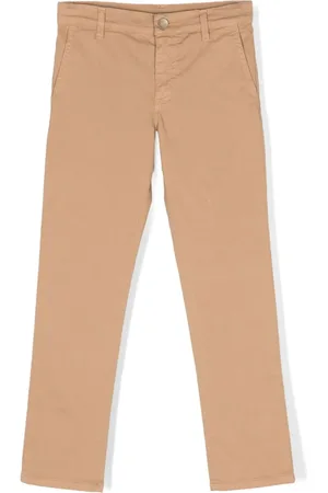 Dolce & Gabbana Logo-plaque cotton trousers