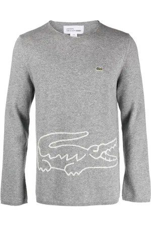 Comme des Garçons Logo-patch wool jumper