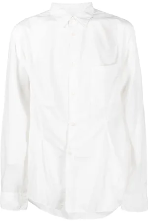 Comme des Garçons Draped long-sleeve shirt