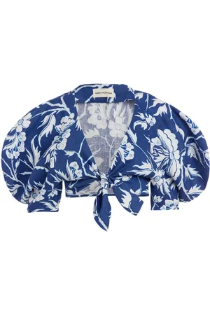 Mara Hoffman Navya floral-print crop top
