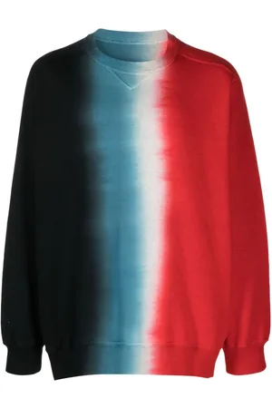 SACAI Tie-dye cotton sweatshirt