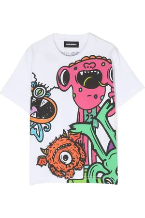 Dsquared2 Graphic-print cotton T-shirt