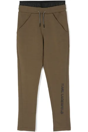 Karl Lagerfeld Logo-print elasticated-waist track pants