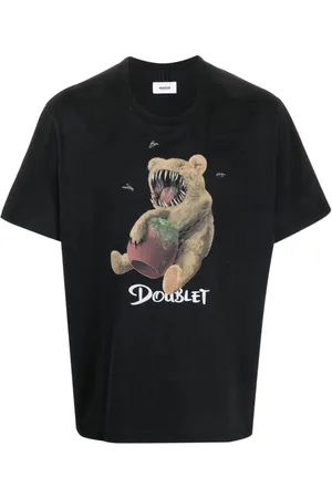 DOUBLET Graphic-print cotton T-shirt
