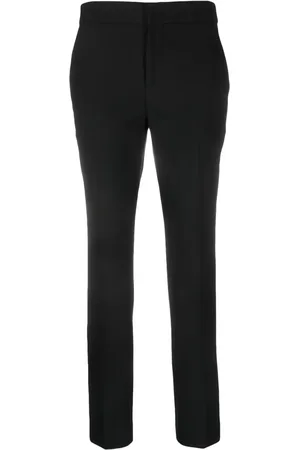 Twin-Set Skinny-cut mid-waist trousers